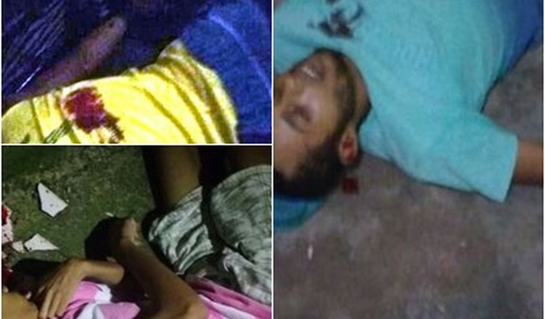 Criminosos invadem residência, matam três e deixam um ferido em Maceió
