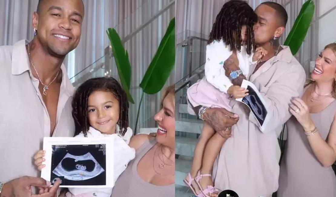 Léo Santana e Lore Improta anunciam a gravidez do segundo filho