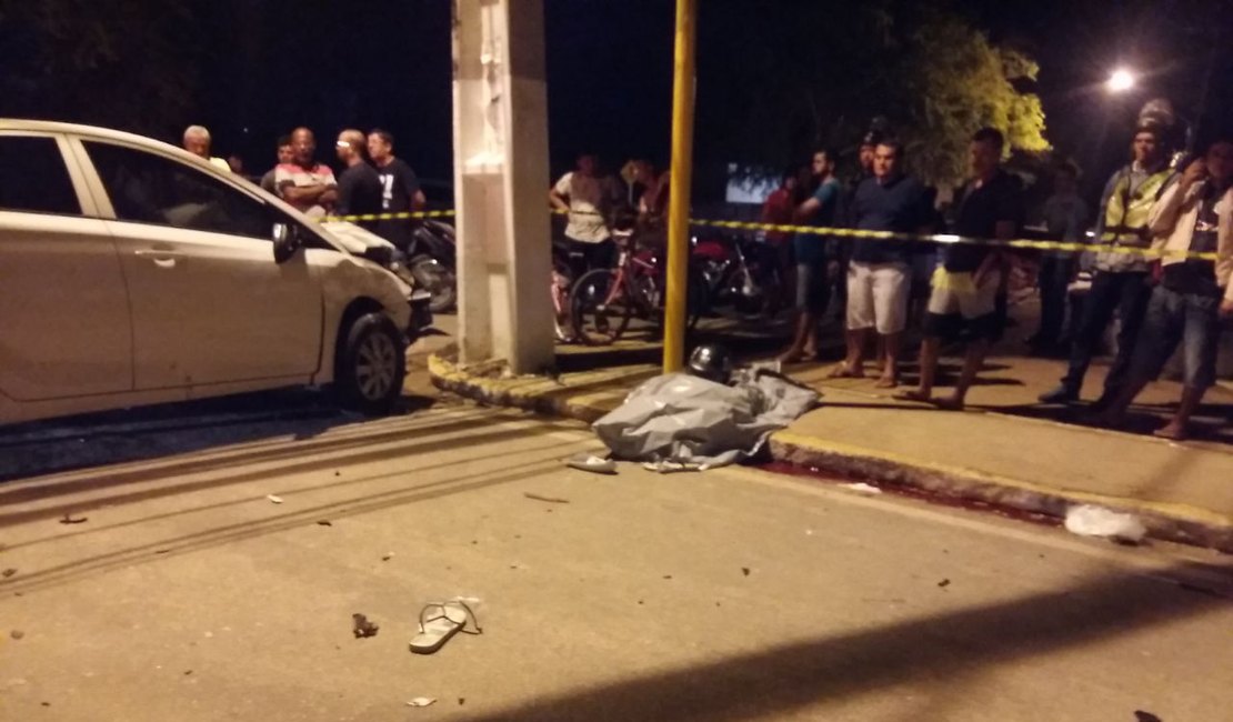 Policial Militar de Pernambuco morre em colisão, próximo ao Shopping de Arapiraca