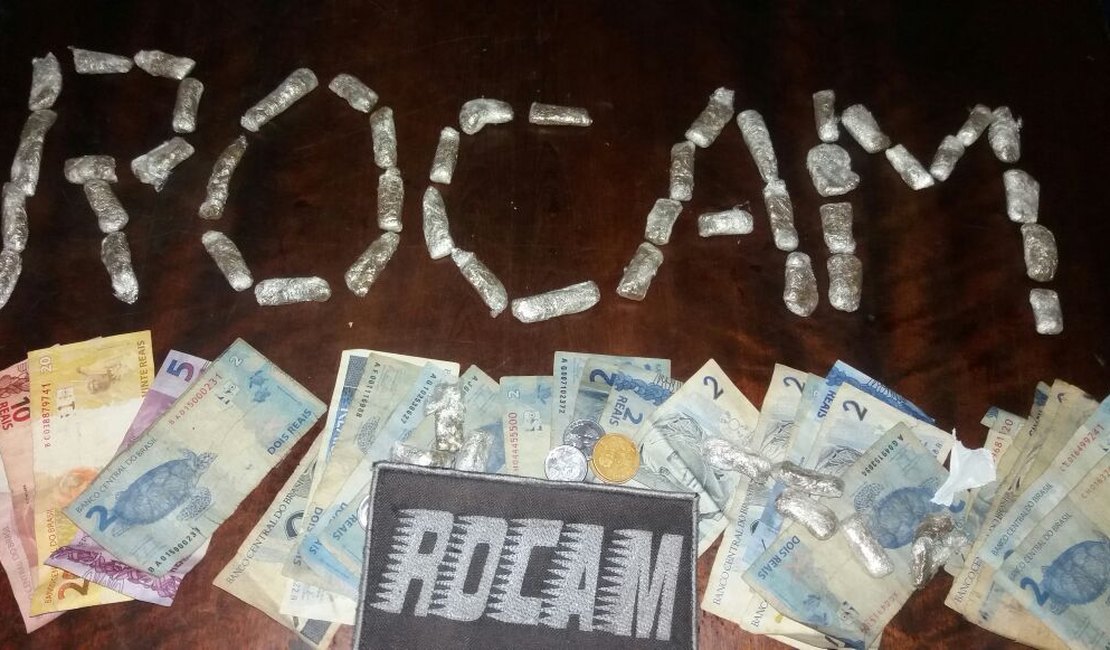 Rocam prende homem por tráfico de drogas em Arapiraca