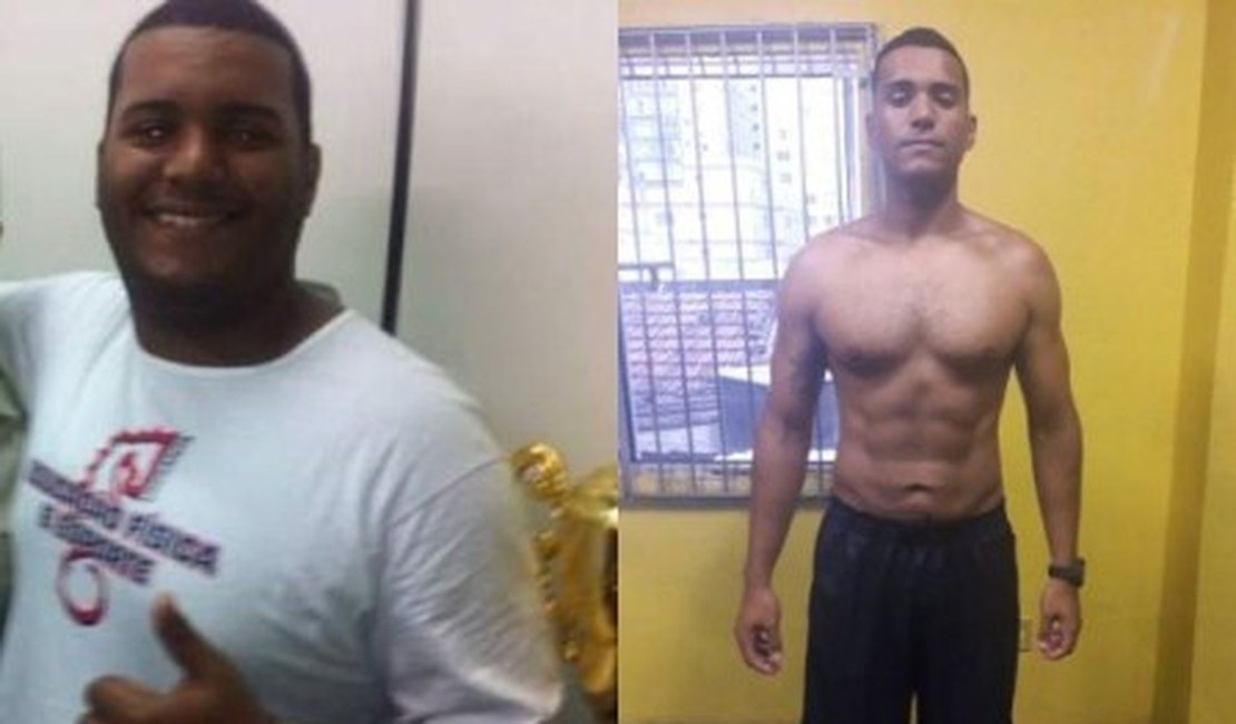 Jovem muda hábitos, perde 40 kg em 18 meses e vira personal trainer