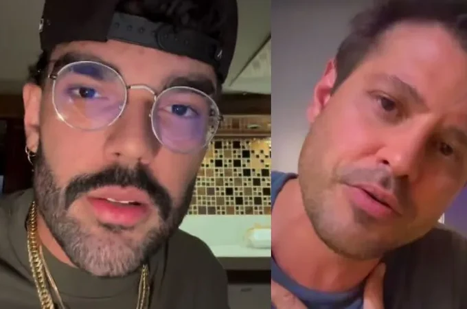Cantor Luan Pereira diz que foi bloqueado por Dado Dolabella após confusão em evento: 'Agressor de mulher'