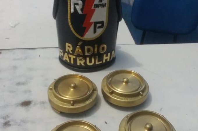 Homem é preso em flagrante após furtar peças de bronze no shopping de Arapiraca