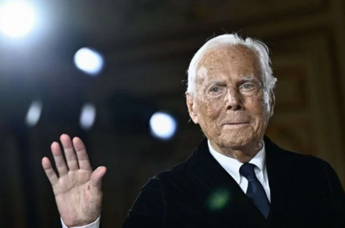 Morre o estilista Giorgio Armani, aos 91 anos