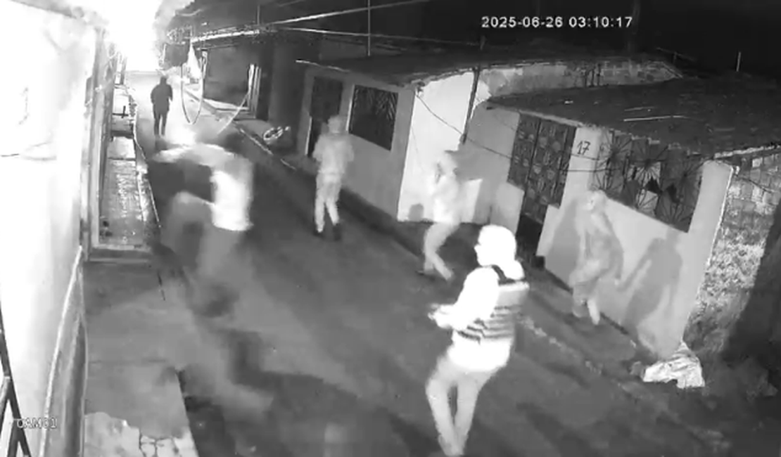 VÍDEO: Grupo com cerca de 15 criminosos invade casa e mata homem a tiros em Pilar