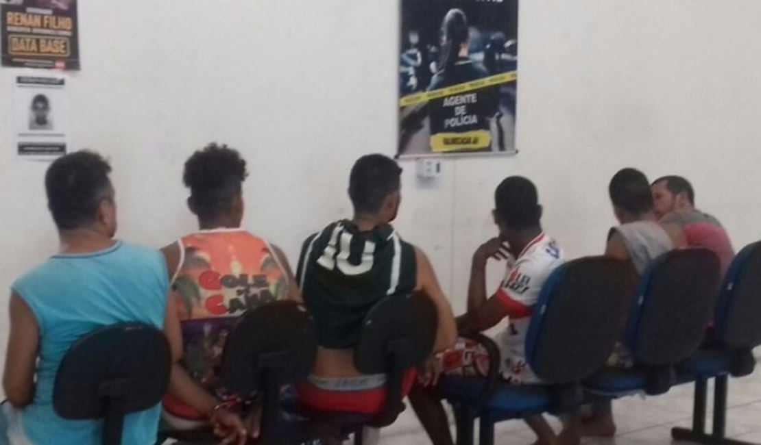 Operação prende nove suspeitos de envolvimento com tráfico e homicídios