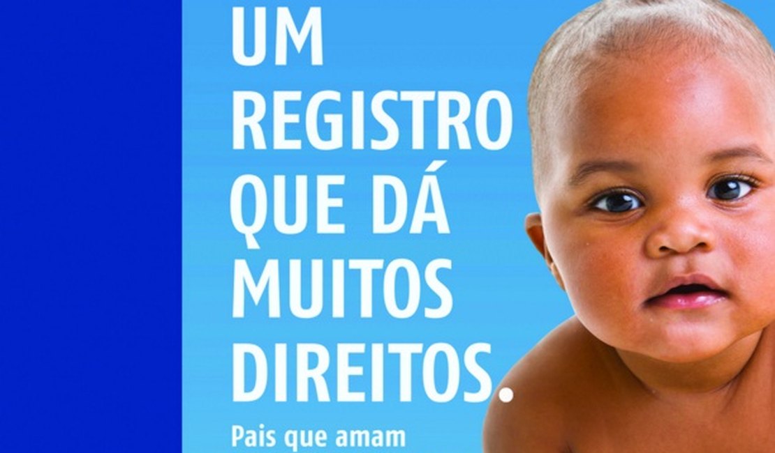 Cartórios emitiram gratuitamente 75.049 registros de nascimento e óbito
