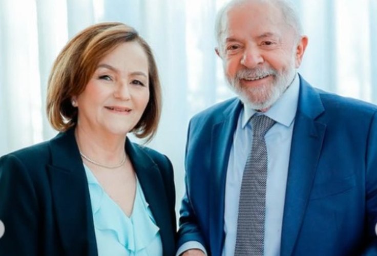 Lula nomeia Marluce Caldas como nova ministra do STJ em cerimônia no Palácio da Alvorada