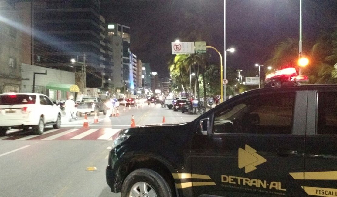 Operação da Lei Seca aborda 462 motoristas em Maceió e região