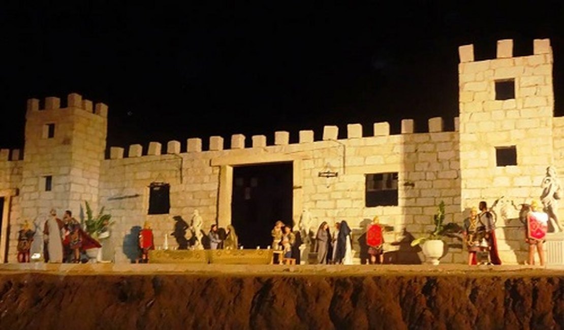Paixão de Cristo na Cidade de Maria impulsiona turismo religioso em Arapiraca