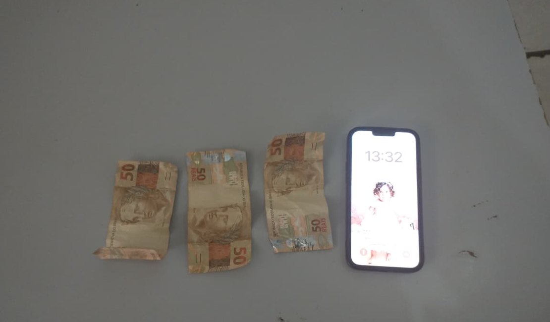 Ladrão furta iPhone de homem bêbado e desmaiado, vende aparelho por R$ 150 e é preso em Arapiraca