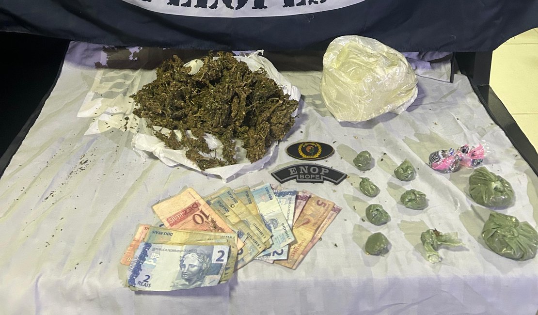 Polícia Militar apreende 32 quilos de drogas e 26 armas de fogo durante uma semana