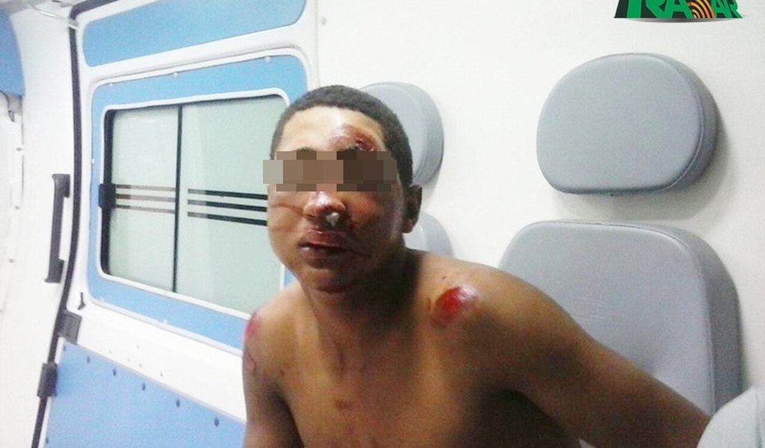 Adolescente sofre acidente após furtar moto no Sertão alagoas