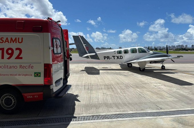 Sesau e DEA garantem transferência de bebê cardiopata para realização de cirurgia em Pernambuco