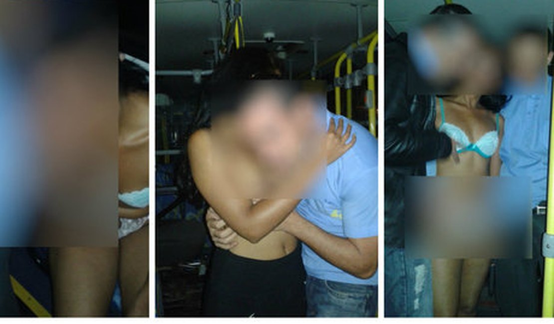 Jovem de Brasília tem fotos de momento íntimo em ônibus vazadas na internet