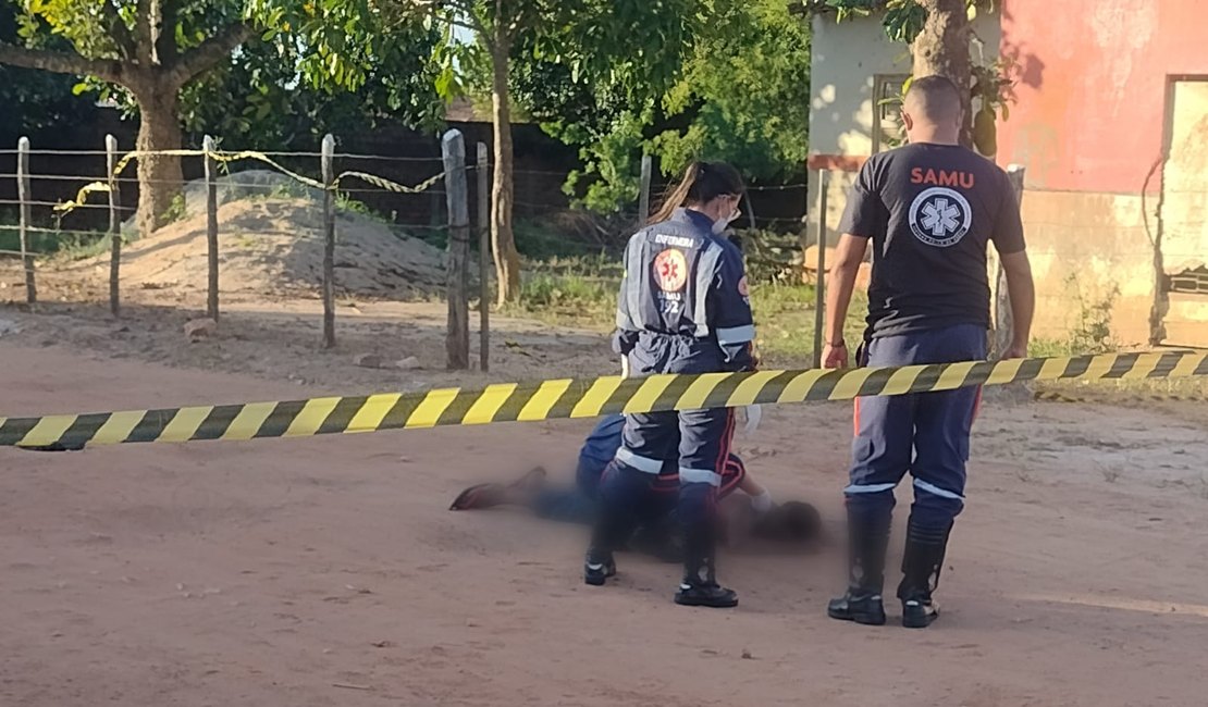 Jovem de 18 anos é assassinado em estrada vicinal no antigo Lixão da