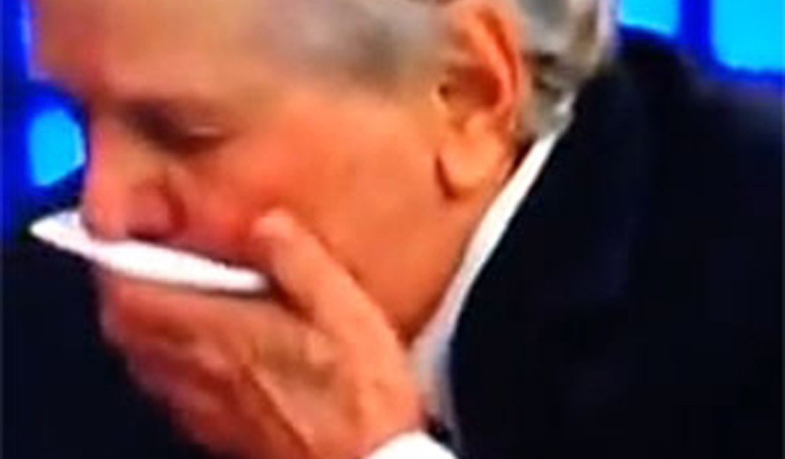 Ex-presidente do São Paulo, Juvenal Juvêncio vomita ao vivo em programa de TV