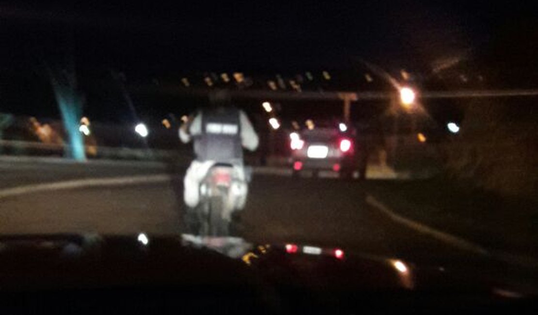 Força Tática recupera moto sem placa e com chassi raspado em Taquarana