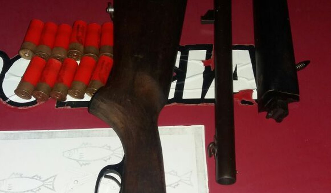 Menor é apreendido portando arma em São Sebastião