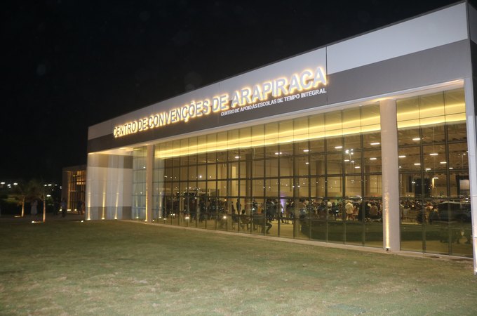 Inauguração do Centro de Convenções de Arapiraca