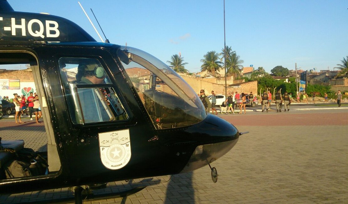 Helicóptero de Arapiraca pode ser acionado pelo 190, afirma comandante da base aérea