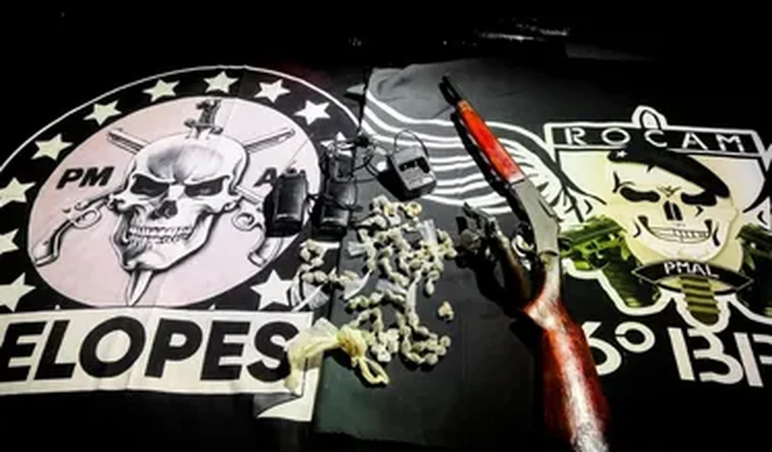 Dois suspeitos morrem em confronto com a PM em Maragogi; armas e drogas são apreendidas