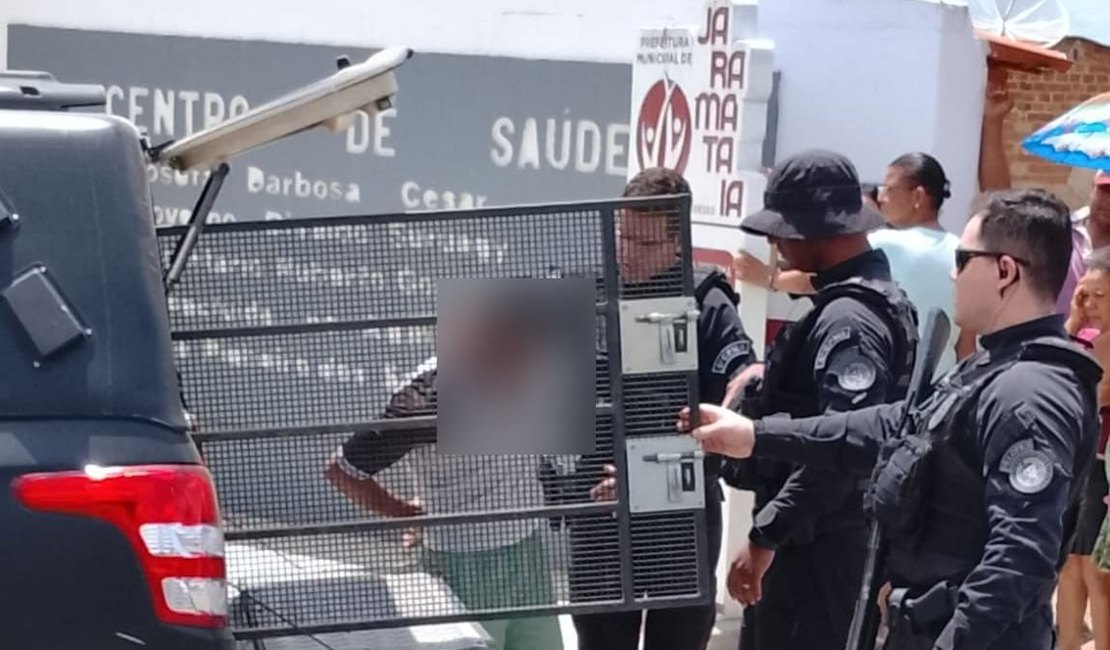 Homem é preso em flagrante após matar companheira em Jaramataia