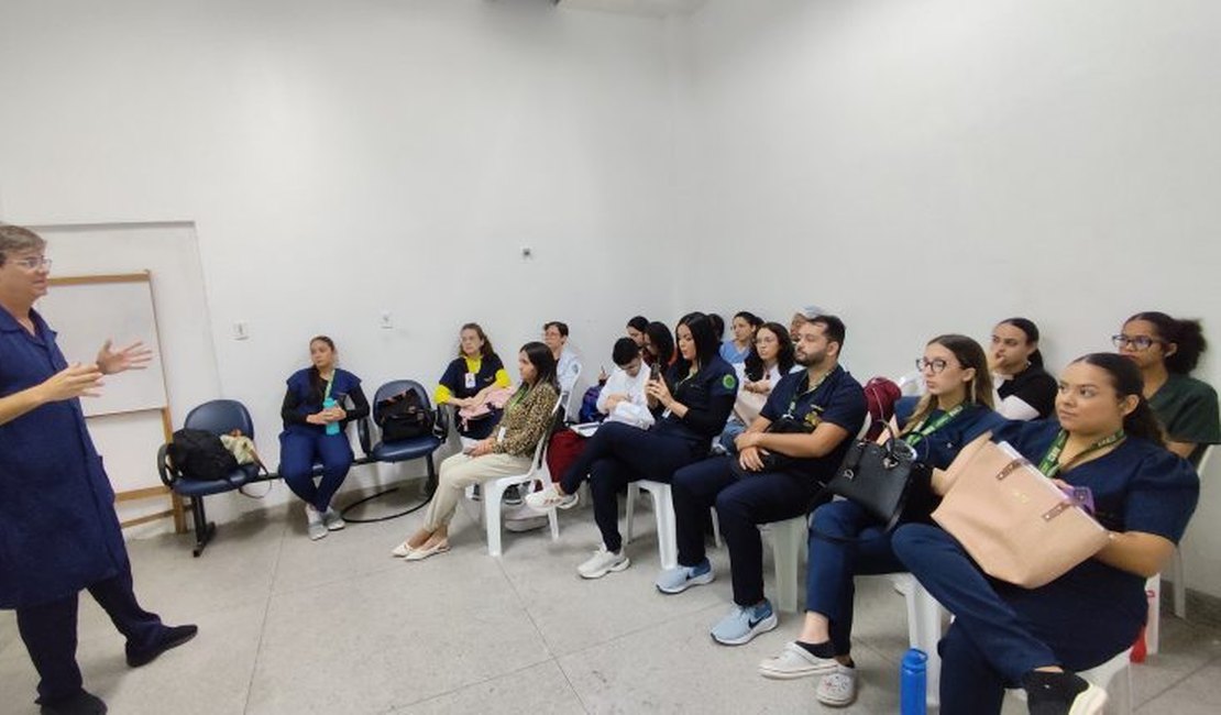 Capacitação no Hospital de Emergência do Agreste reforça cuidados para uma alta hospitalar mais segura e humanizada