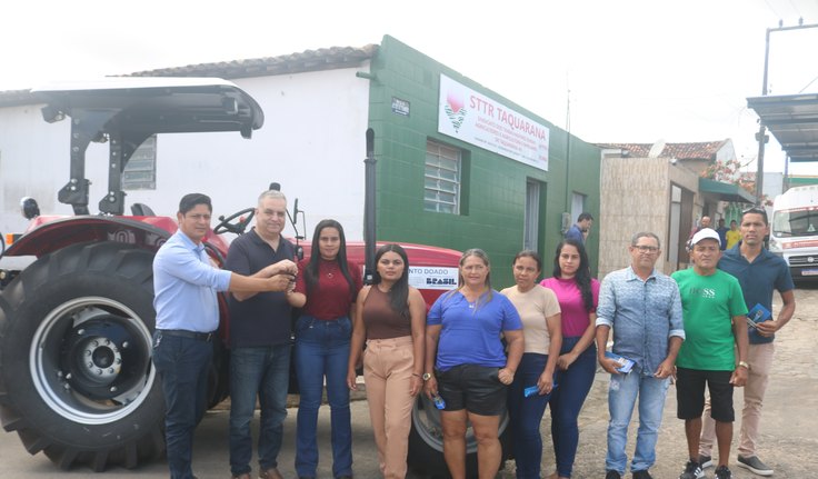 Deputado Federal Alfredo Gaspar reforça apoio à agricultura familiar com entrega de trator e equipamentos em Taquarana; assista