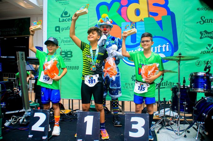 1ª Kids Run Frutigutti movimenta o Partage Arapiraca Shopping e entra para a história como a primeira corrida infantil de Alagoas