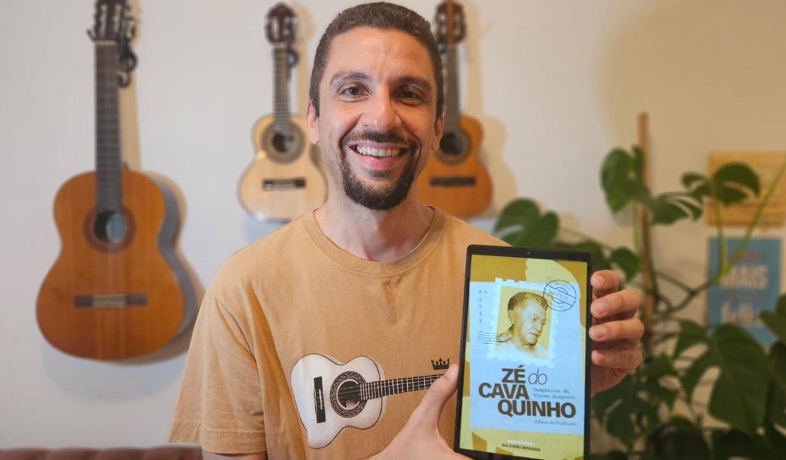 Salomão Miranda lança álbum de partituras de Zé do Cavaquinho, ícone da música alagoana