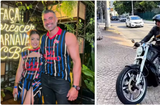JP Mantovani, morto em acidente, bateu Harley Davidson em caminhão de limpeza urbana estacionado