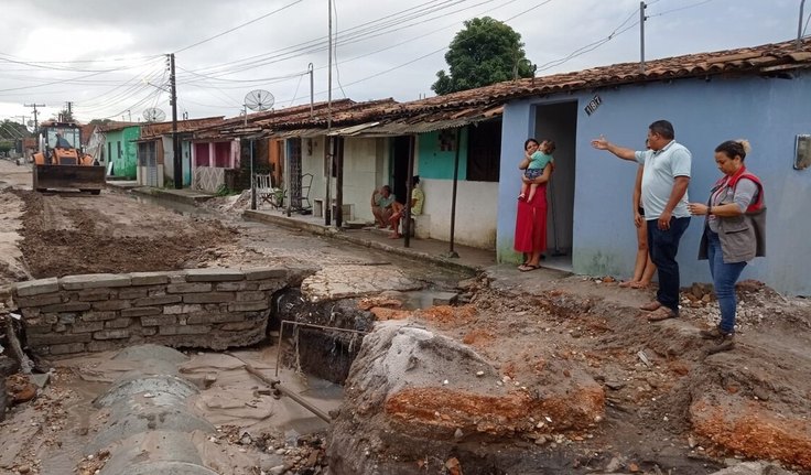 Prefeitura de Penedo atua de forma imediata em relação aos danos causados pelas chuvas