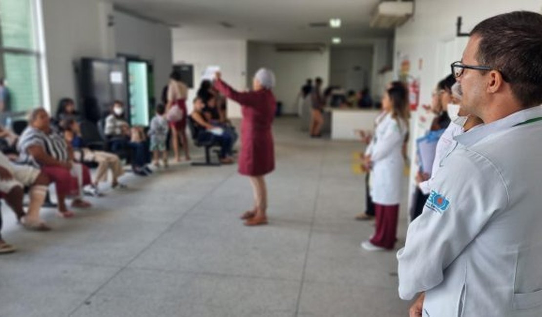 Hospital de Emergência do Agreste mobiliza servidores e acompanhantes em campanha de doação de sangue