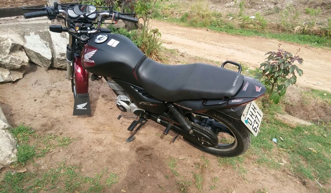 PM recupera moto utilizada em assassinato em Campo Grande
