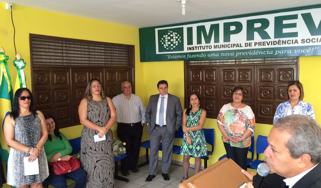 Célia Rocha inaugura Instituto de Previdência Municipal