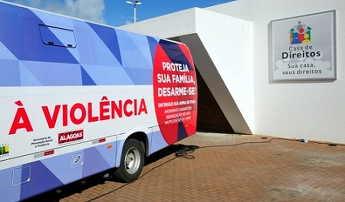 Estado mobiliza sociedade alagoana para a entrega voluntária de armas