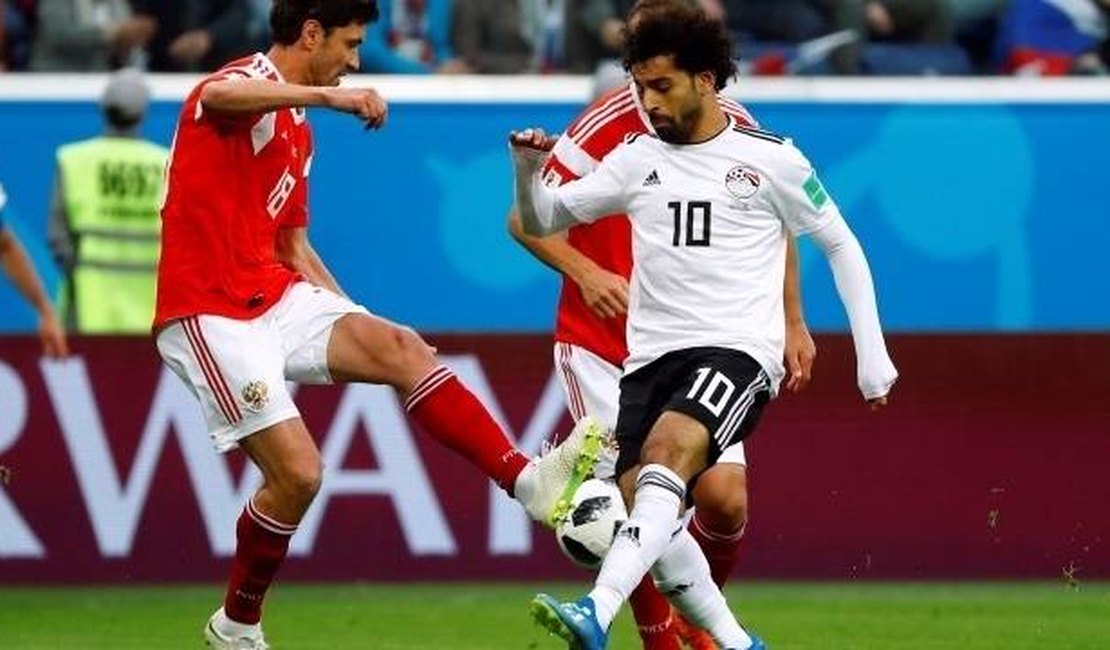 Rússia vence Egito de Salah por 3 a 1 e está a um passo das oitavas de final