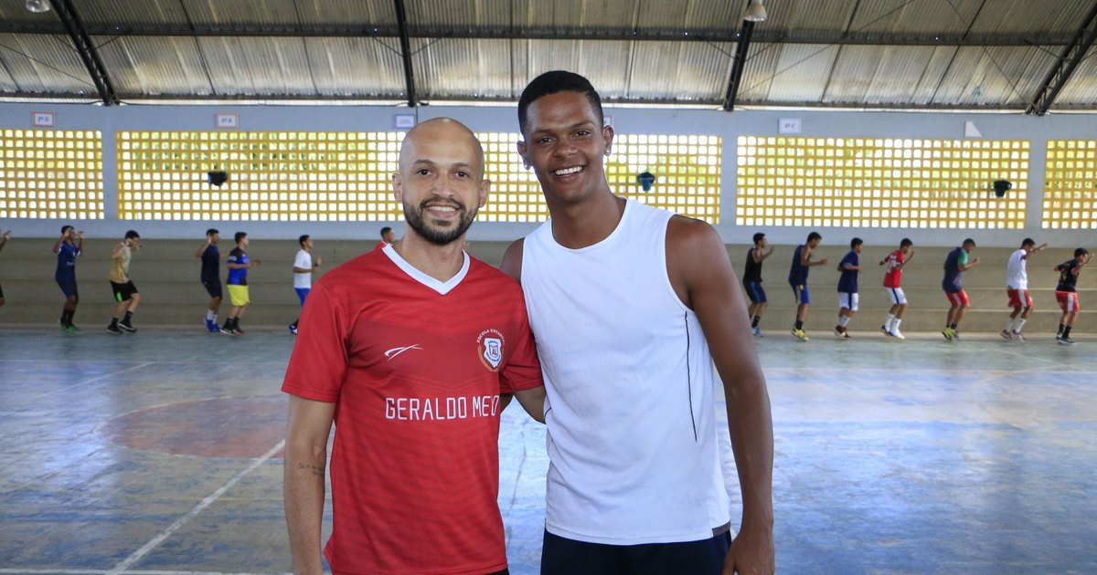 Atleta revelado na rede estadual é convocado para a Seleção Brasileira