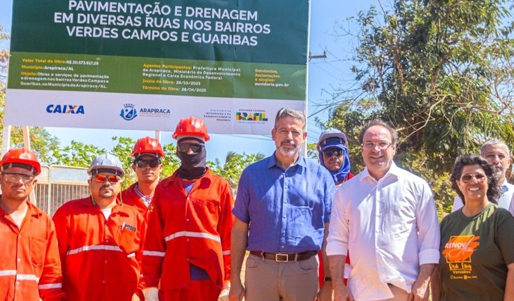 Com R$ 24 milhões destinados por Arthur Lira Arapiraca ganha uma de suas maiores obras de mobilidade nos bairros Guaribas e Verdes Campos