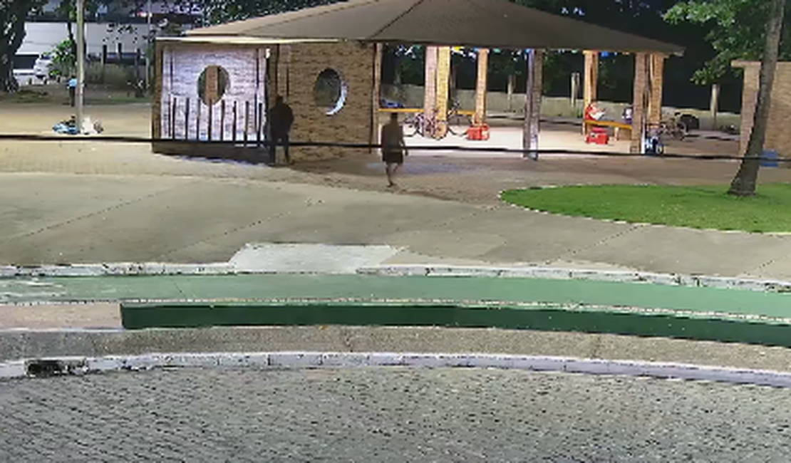 Gravação mostra crime contra entregadores por aplicativo no Corredor Vera Arruda, em Maceió
