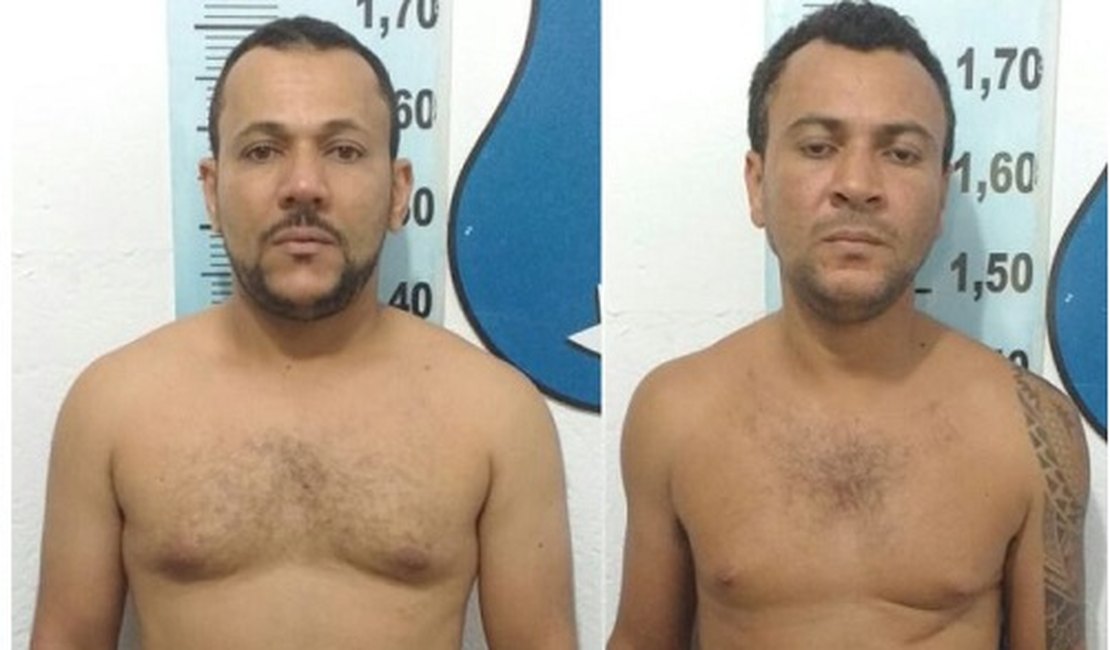 Polícia Civil prende irmãos suspeitos de tentar matar empresário em Arapiraca