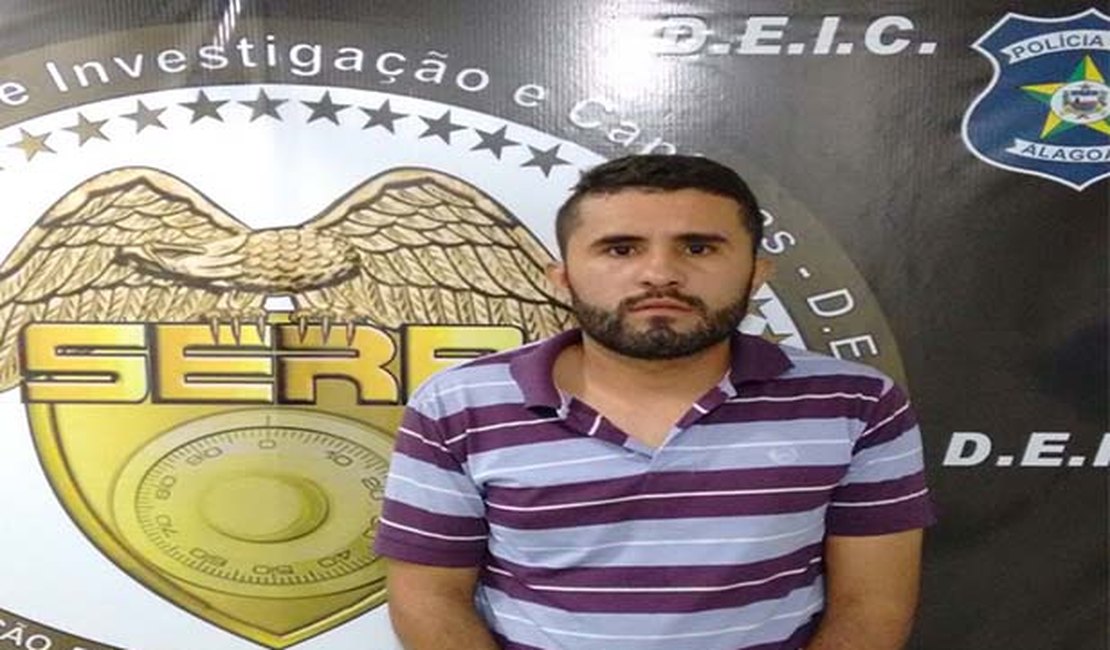 PC e Gecoc prendem assaltante de banco em Arapiraca
