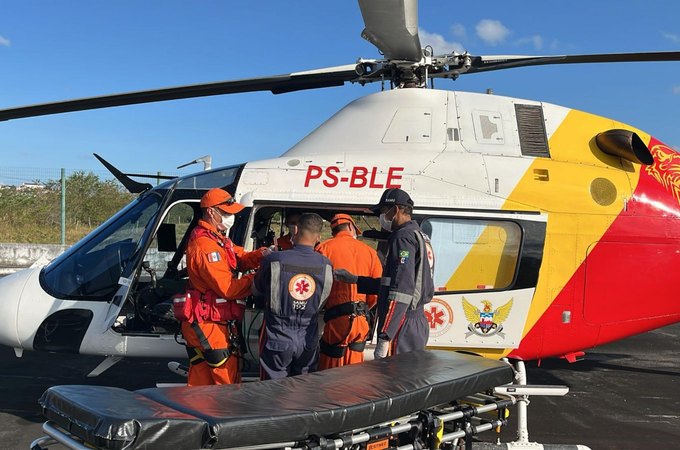Motociclista de 60 anos sofre grave lesão após colisão ao desviar de criança em São Luís do Quitunde
