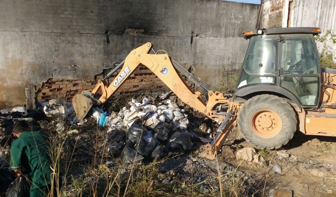 IMA recolhe mais de 39 toneladas de lixo de hospital em Arapiraca