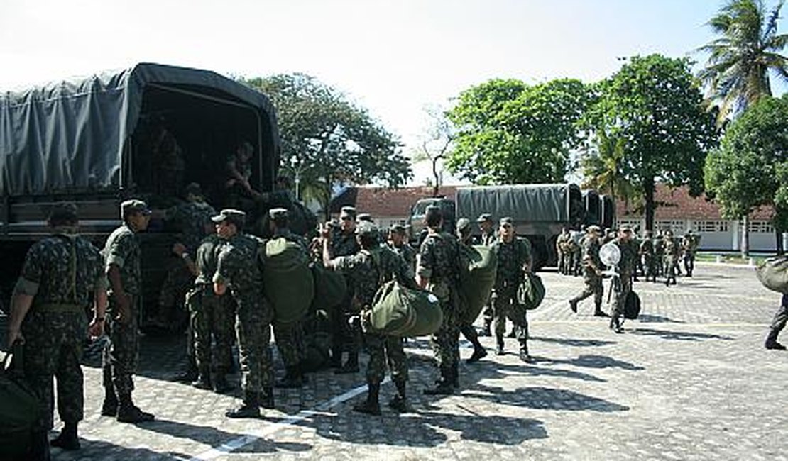 500 militares do exército são dispinibilizados para municípios alagoanos nas eleições