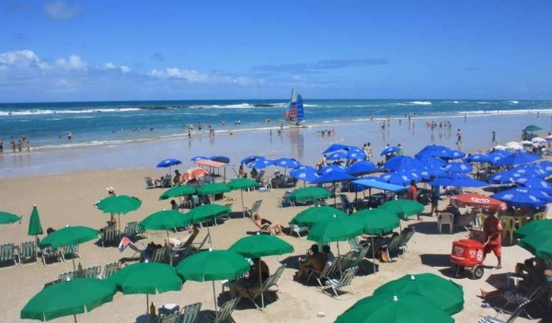 Veja os trechos de praias próprios e impróprios para banho no litoral alagoano