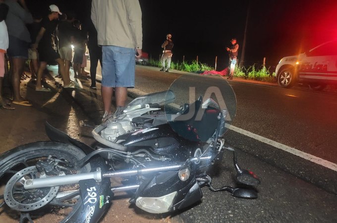 Homem morre atropelado após colidir moto em ciclomotor na AL-115, em Girau do Ponciano