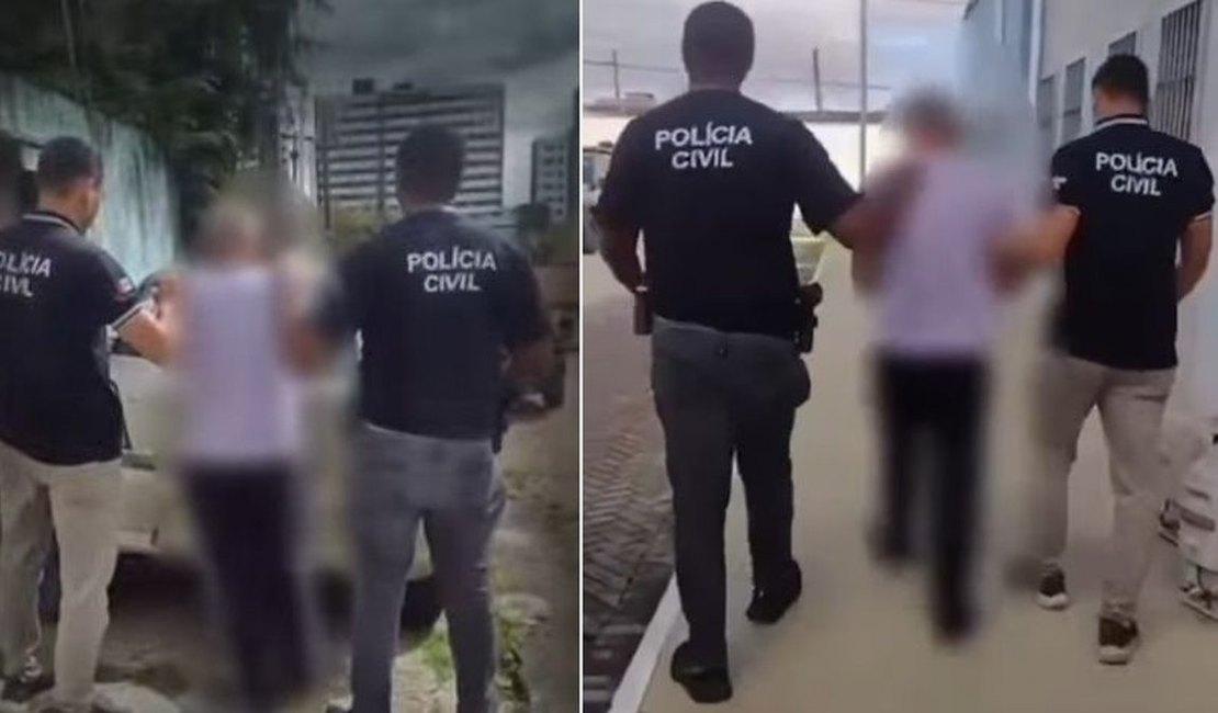 Condenado a mais de 30 anos por abusar de criança de 4 anos é preso em Maceió