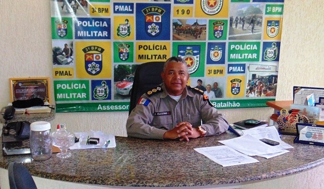 Comandante do 3° BPM afirma que não existe denúncia oficial de “palhaços do crime” em Arapiraca